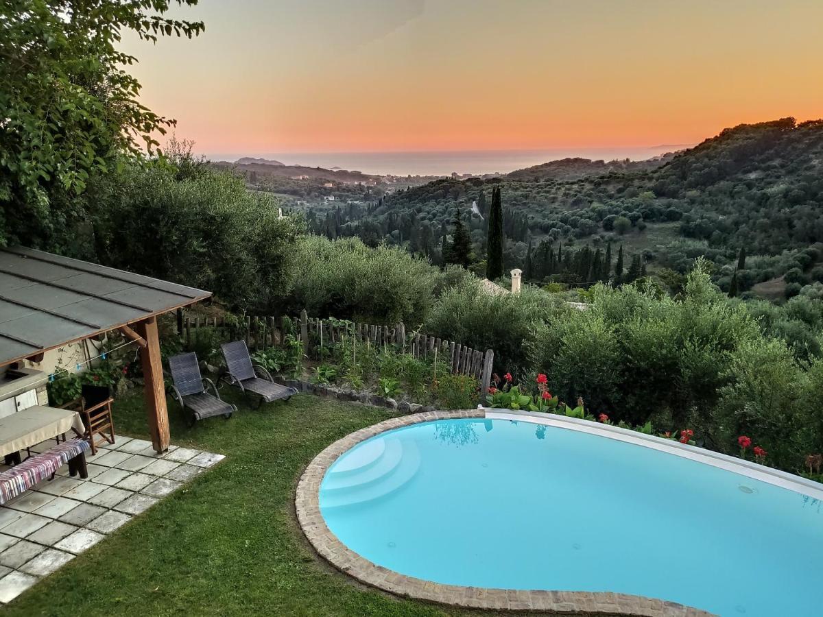 Mastrogiannis Villa Myrtia Armenades Exterior foto